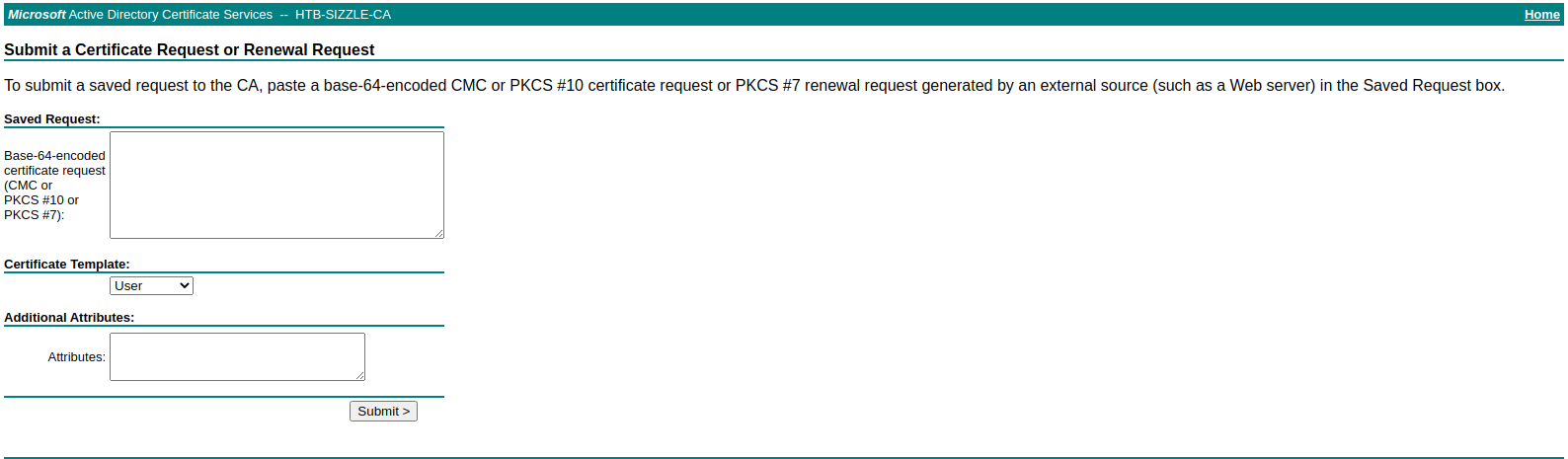 Submitting a Renewal Request